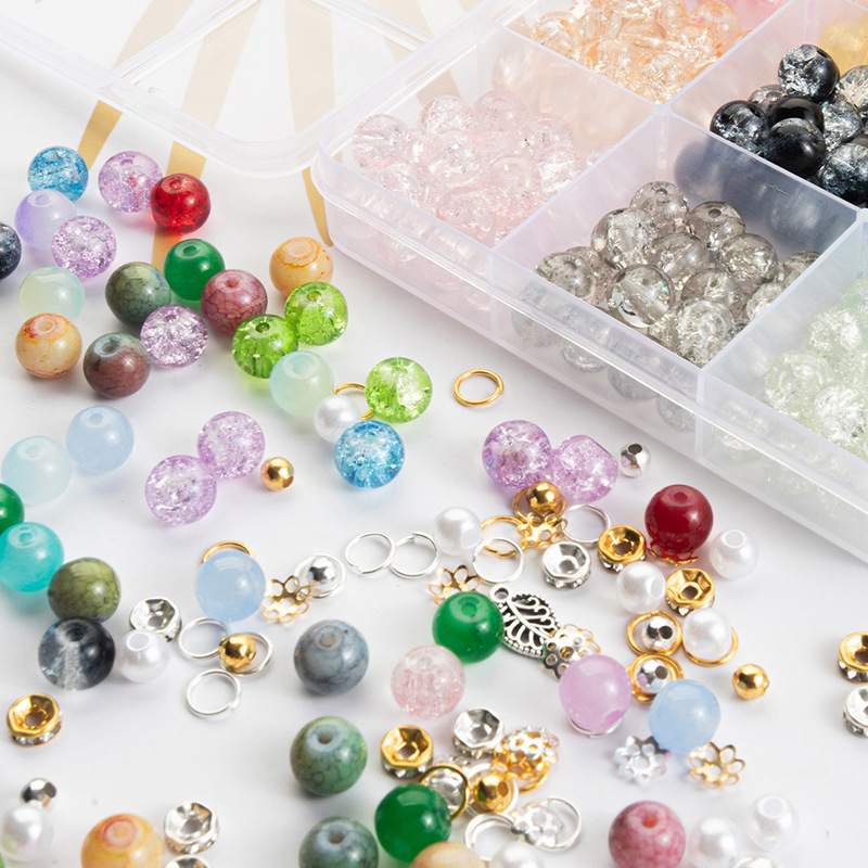 15-28 Compartment Hot-Selling Cracked Bead DIY Set