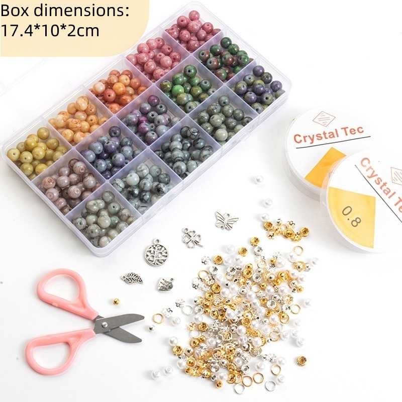 15-28 Compartment Hot-Selling Cracked Bead DIY Set