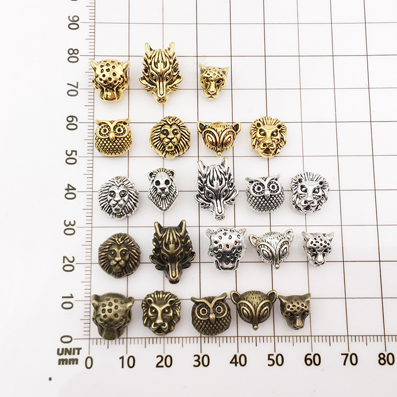 MYK3479-100 pieces/bag of DIY jewelry accessories, large-hole spaced loose beads for lucky draw