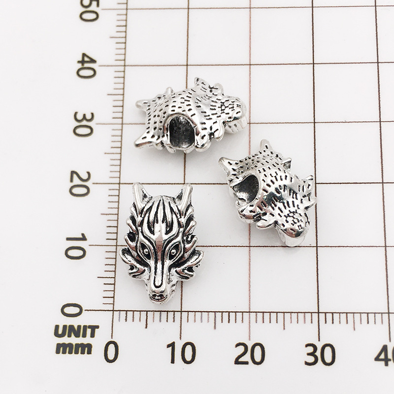 MYK3479-100 pieces/bag of DIY jewelry accessories, large-hole spaced loose beads for lucky draw