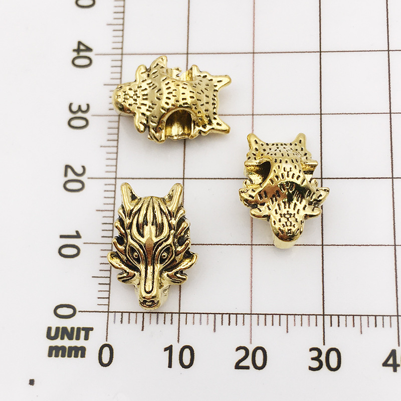 MYK3479-100 pieces/bag of DIY jewelry accessories, large-hole spaced loose beads for lucky draw