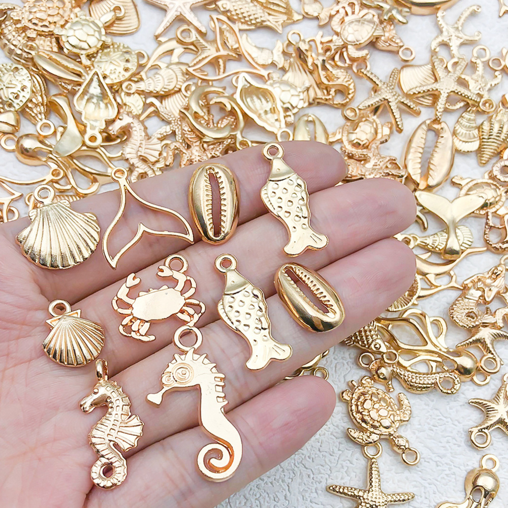 MYK3604-KC Gold Ocean Series Jewelry Accessories Alloy Pendant