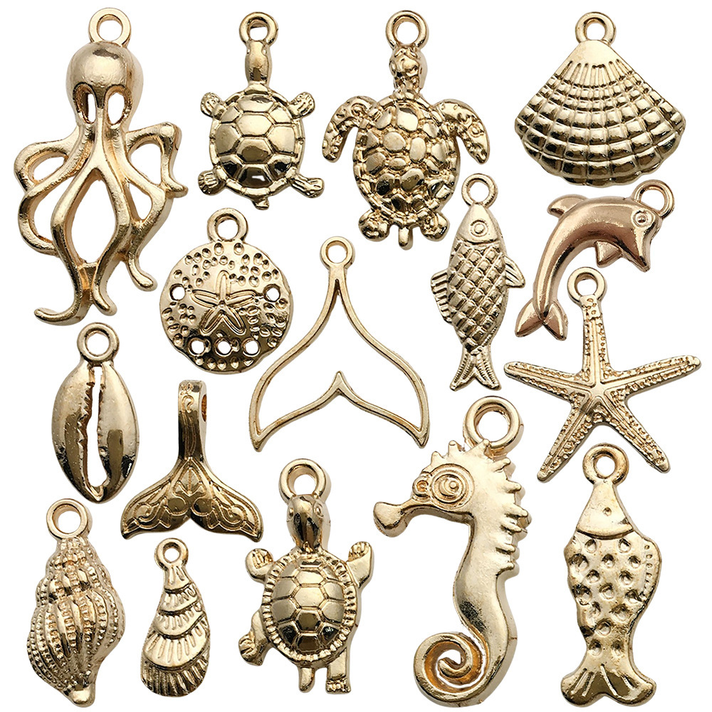MYK3604-KC Gold Ocean Series Jewelry Accessories Alloy Pendant