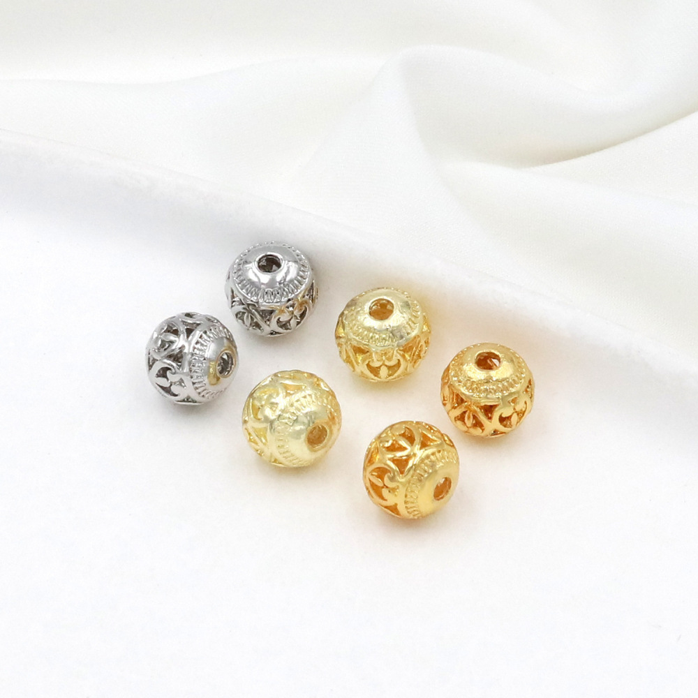 MYK3774-100 pieces/bag of 18K spacer bead DIY bracelet accessories