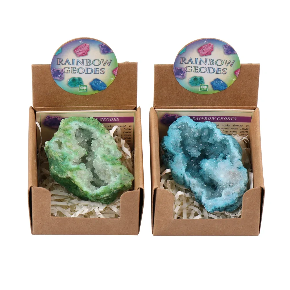 MYK4177-Custom Rainbow Geodes