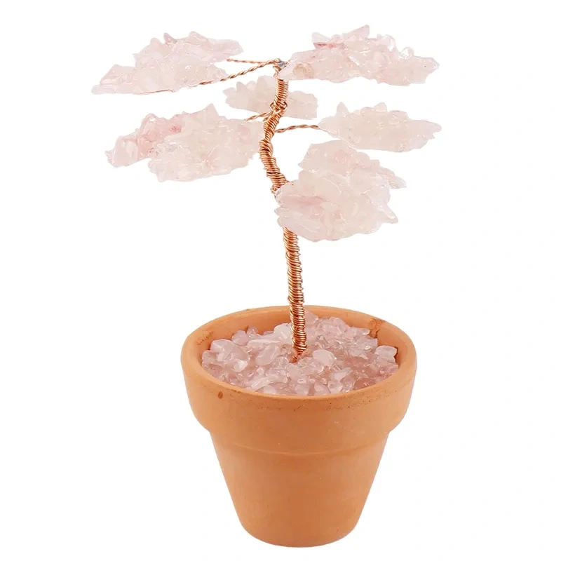 MYK4186-Custom Potted Gemstone Trees