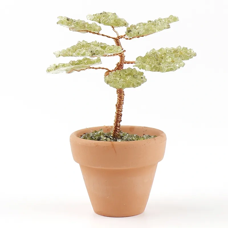 MYK4186-Custom Potted Gemstone Trees