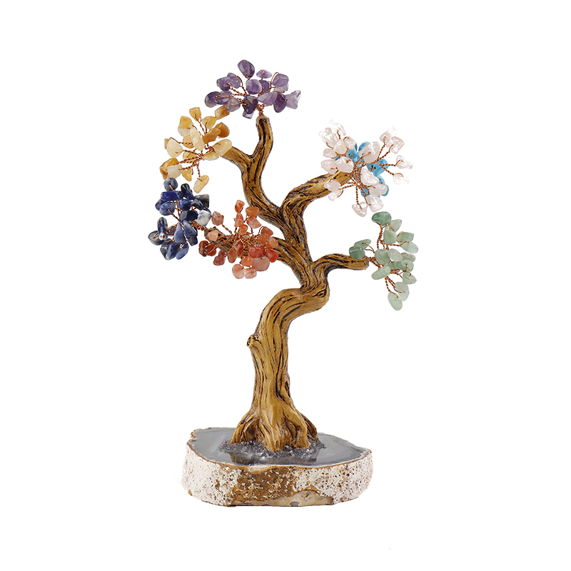 MYK4269-Custom Chakra Gemstone Tree