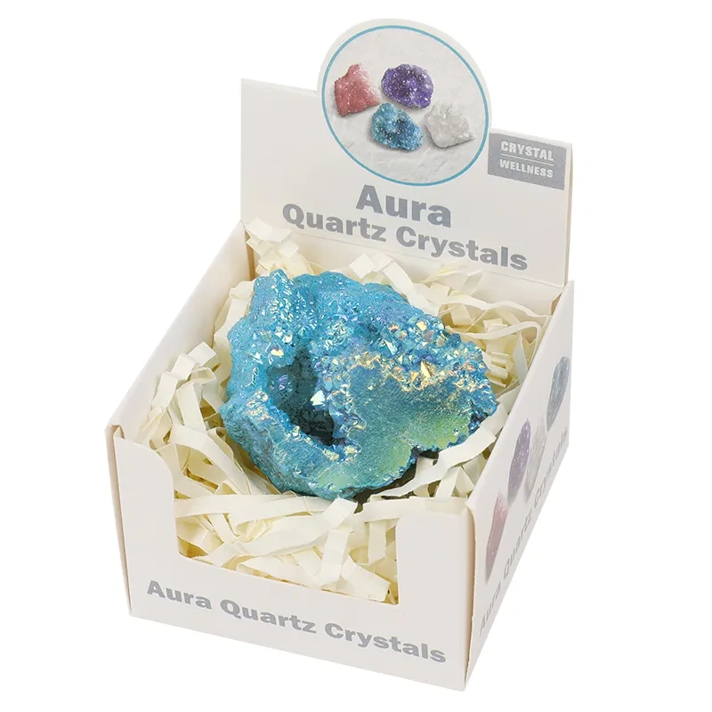 MYK4185-Custom Aura Quartz Geodes