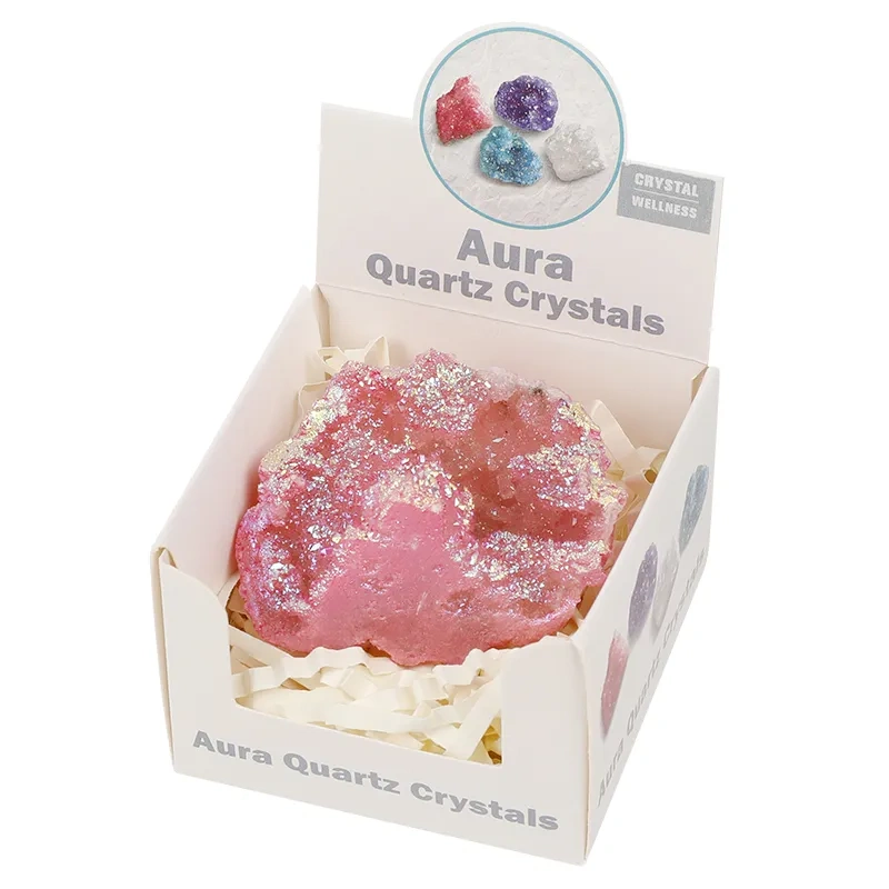 MYK4185-Custom Aura Quartz Geodes