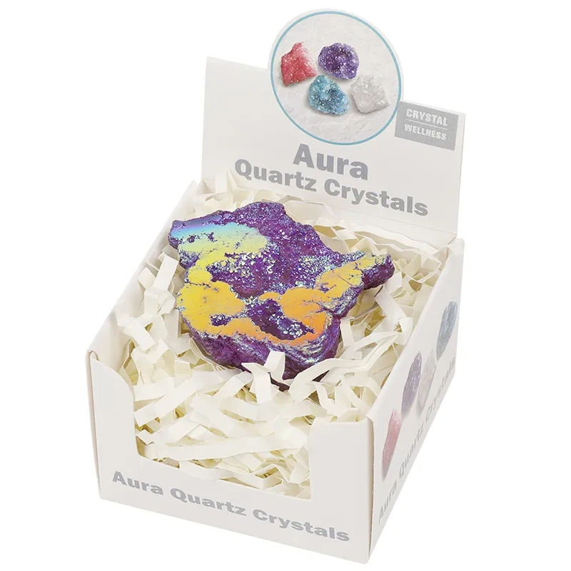MYK4185-Custom Aura Quartz Geodes