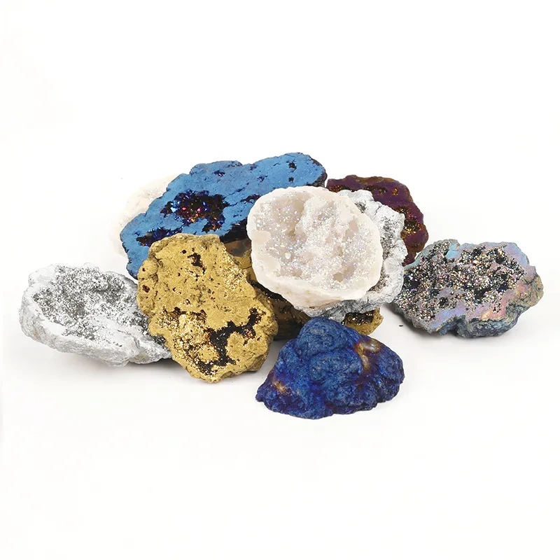 MYK4184-Custom Aura Quartz Geodes