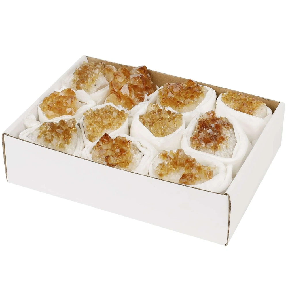 MYK4251-Custom madeWholesale Boxed Citrine Cluste