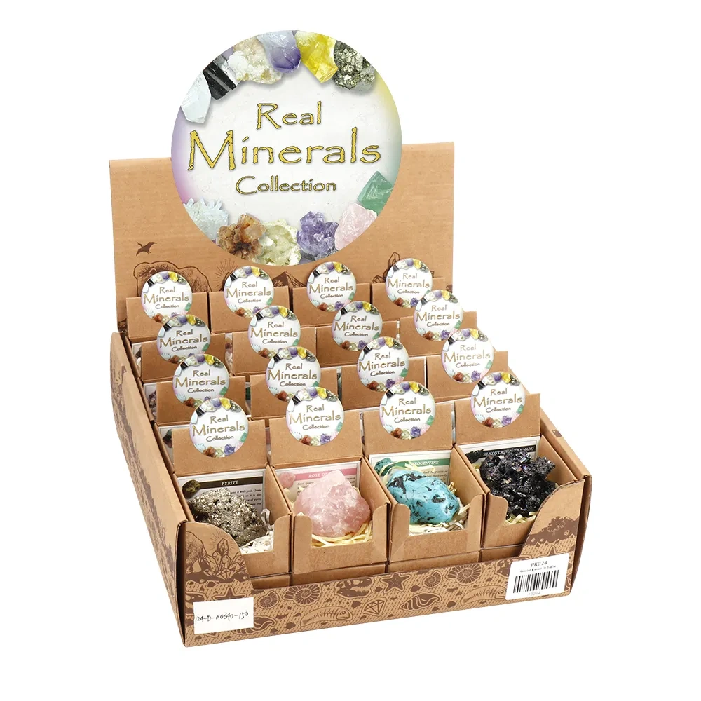 MYK4176-Custom Assorted Minerals in Display