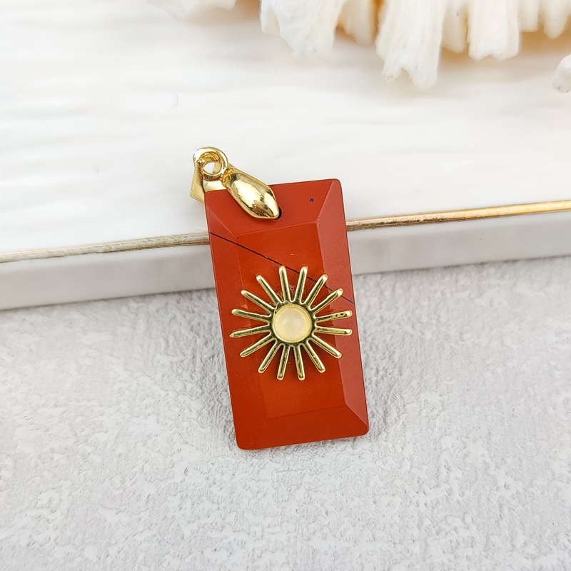 MYK4326-Peace Amulet natural crystal pendant