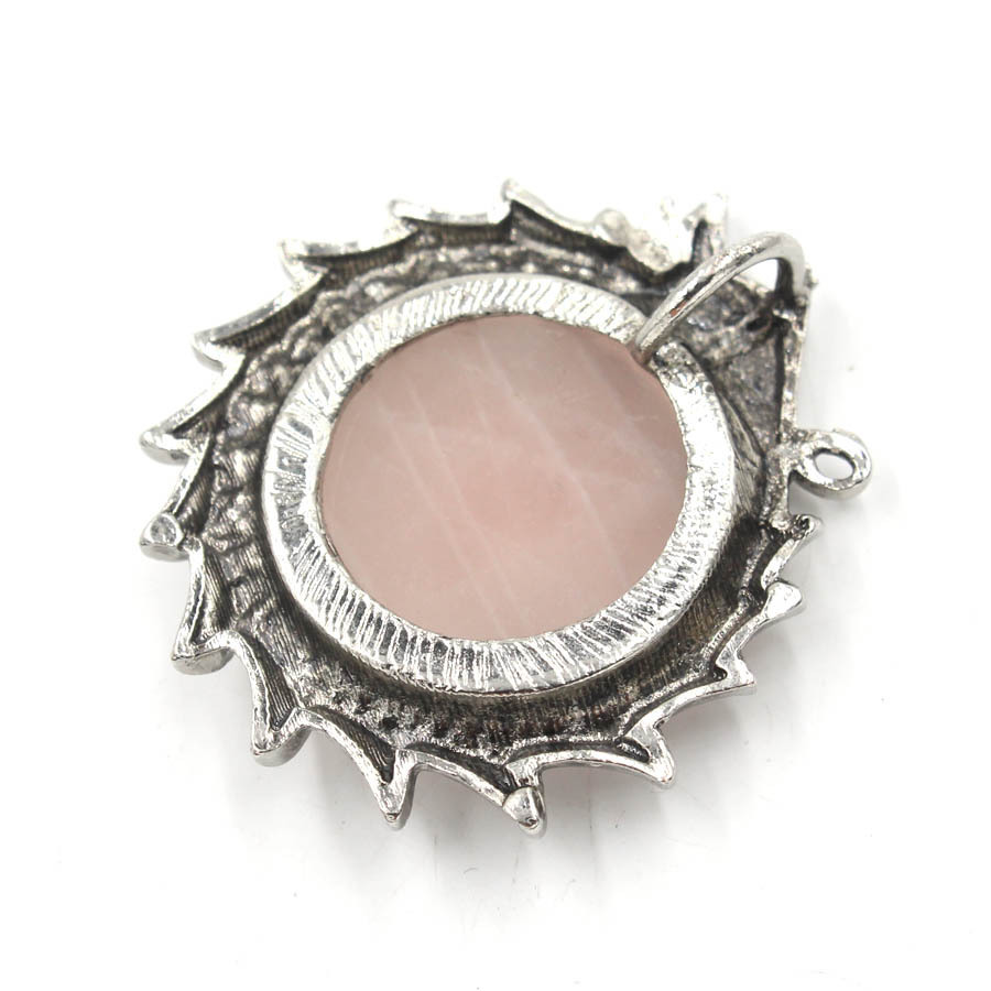 MYK4335-Dragon-shaped crystal pendant