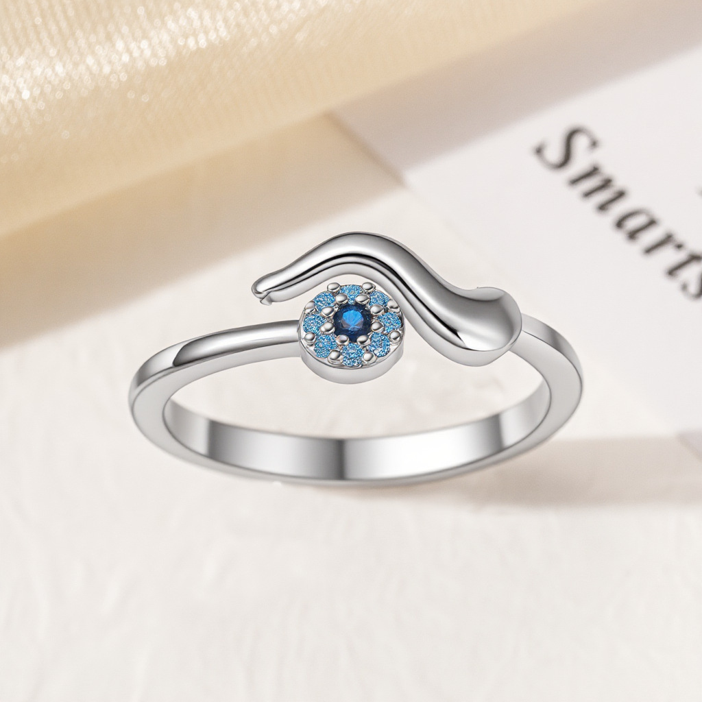 MYK4372-Evil Eye Ring