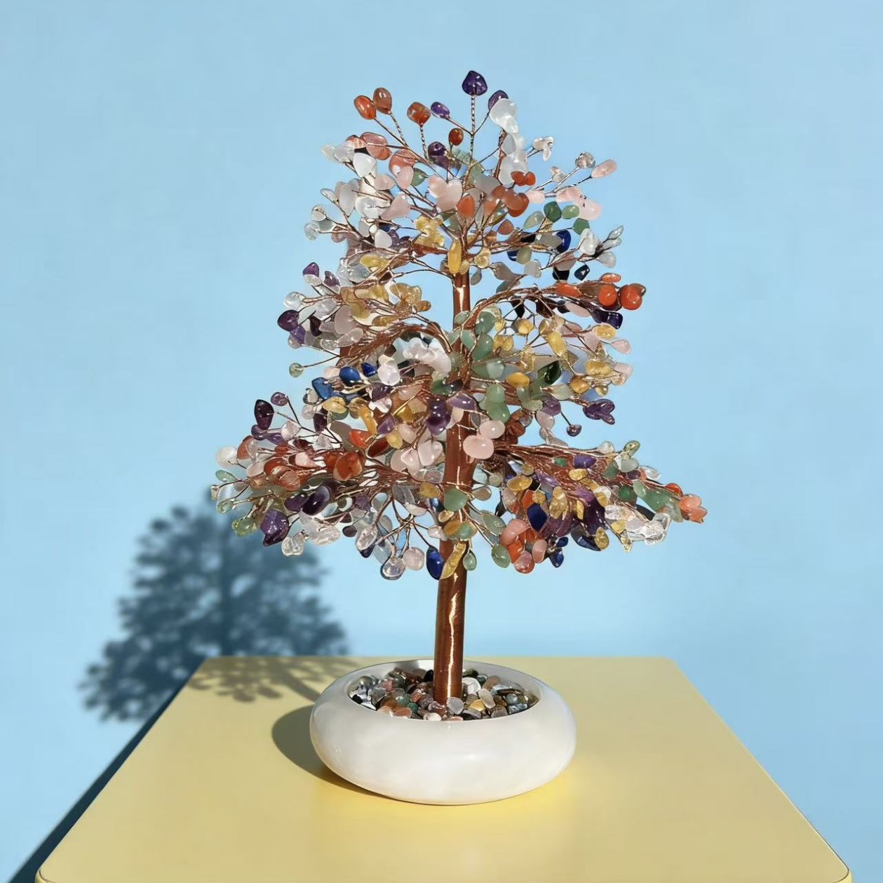Natural Crystal Chips Money Tree/Tree of Life