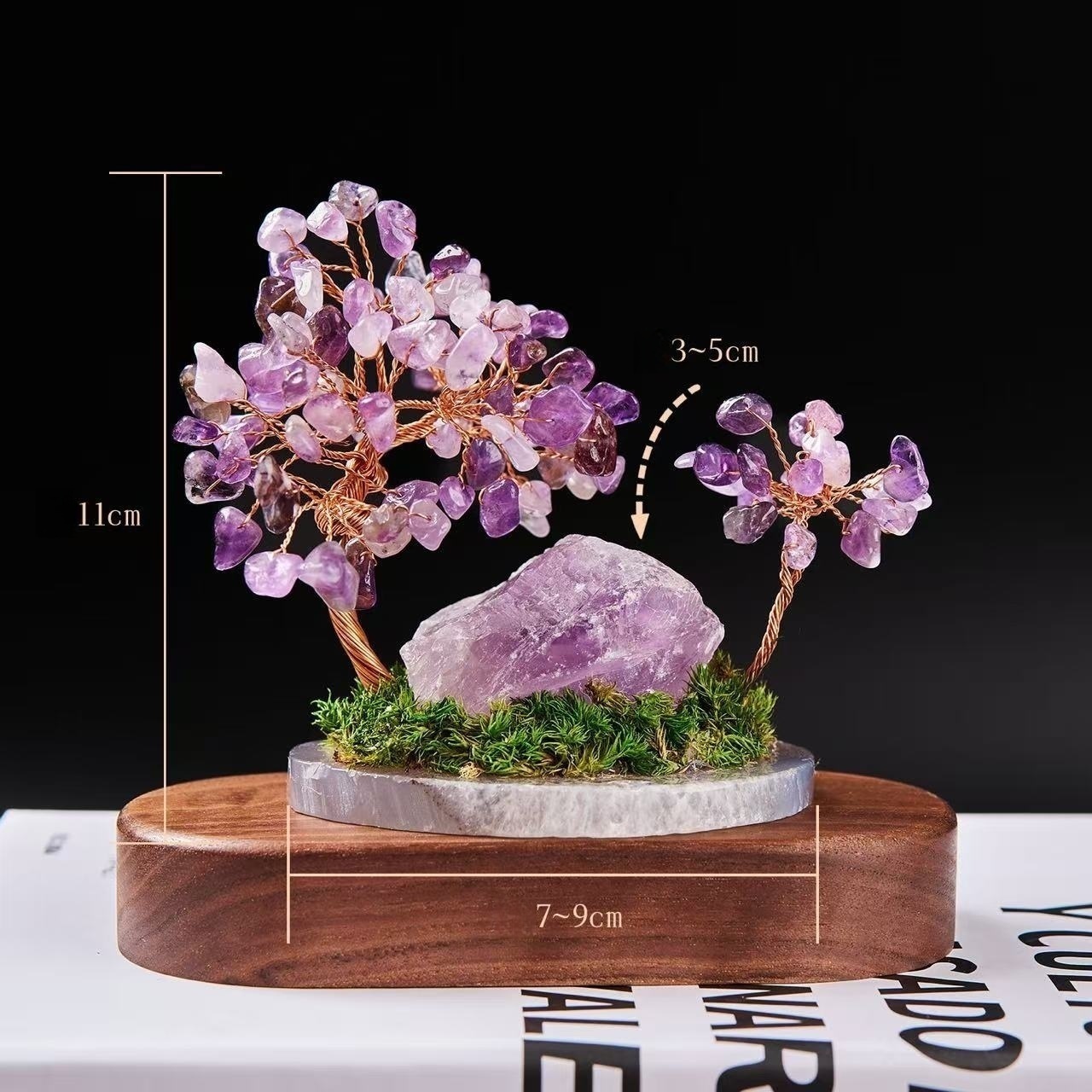 Natural Crystal Tree/Money Tree Crystal Gemstone Ornament