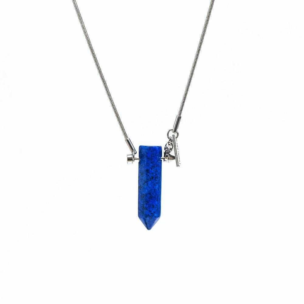 MYK4556-Natural crystal single-pointed pendant