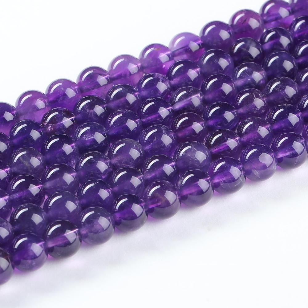 MYK4564-5A Natural Amethyst Beads