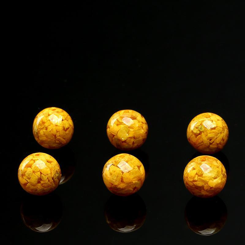 MYK4621-10 Pieces/Bag Natural Realgar and Cinnabar Beads