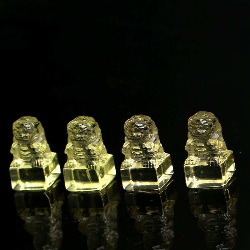 MYK4776-Natural citrine Pixiu ornament