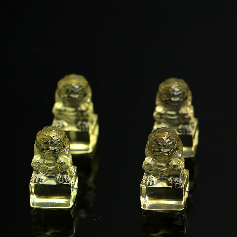 MYK4776-Natural citrine Pixiu ornament