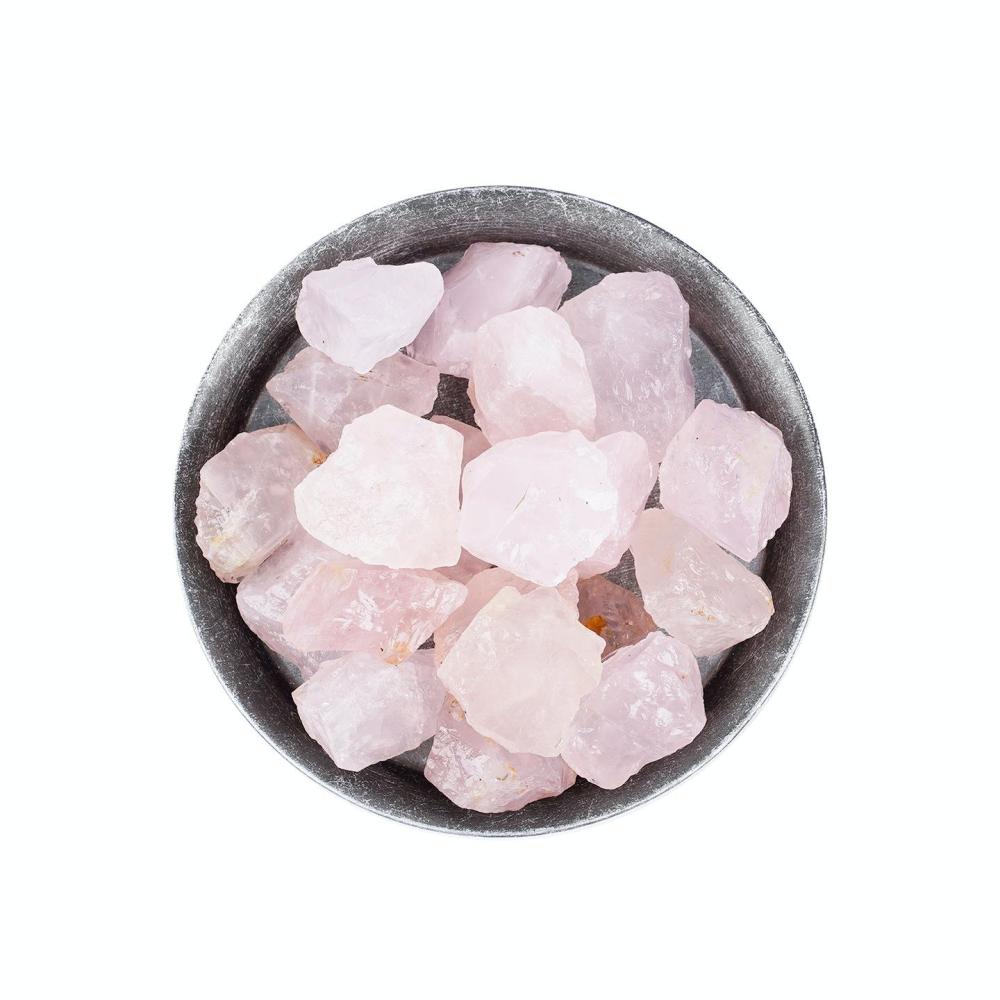 MYK4830-Natural Rose Quartz Raw Stone Aroma Diffuser Stone