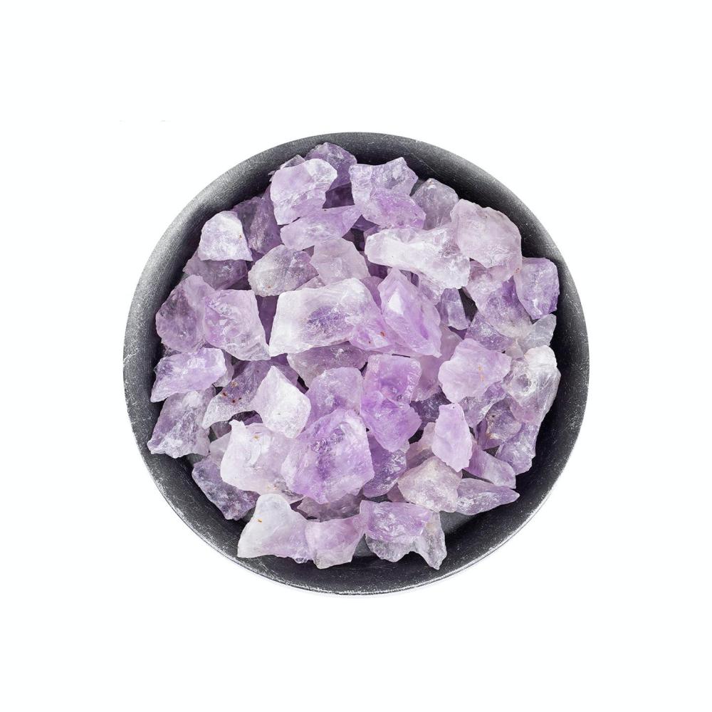 MYK4836-Natural Brazilian Amethyst Rough Stone for Aromatherapy Diffusers