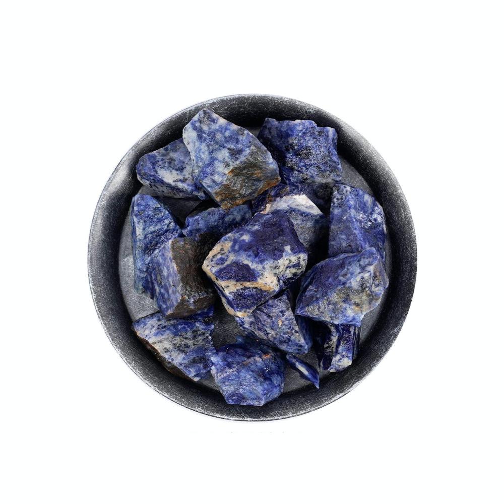 MYK4846-Natural Sodalite Raw Stone Aroma Diffuser Stone
