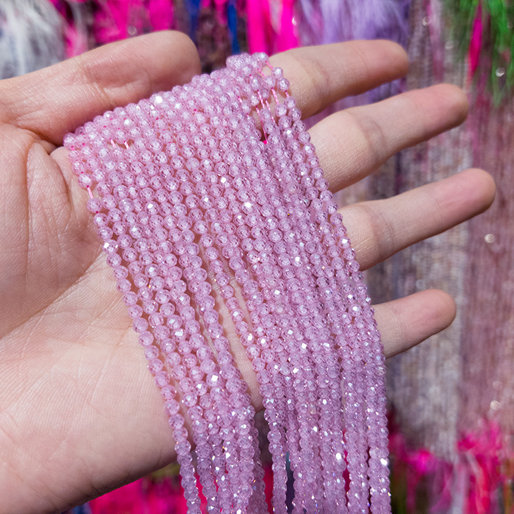 MYK4915-Natural Zircon Powder/Zircon Faceted Beads