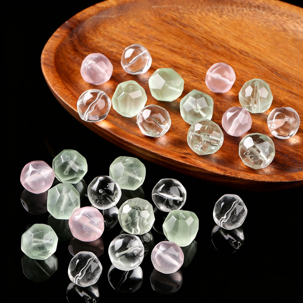 MYK5039-Natural Crystal Pineapple Beads (Loose)