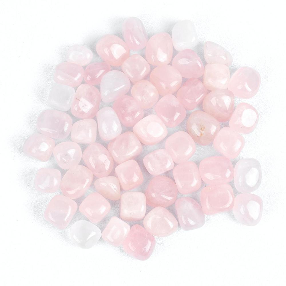 MYK5174-Natural Rose Quartz Tumbled Stone