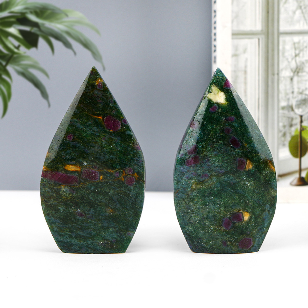 MYK5410-Natural Crystal Monet Garden Ornament