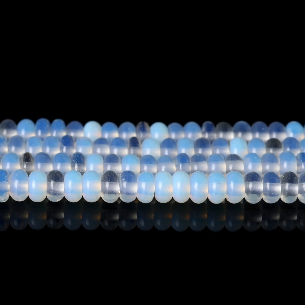 4*2mm natural jade abacus beads suitable for DIY