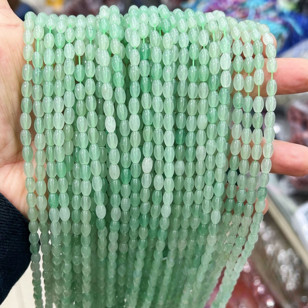 4x6mm natural stone millet beads loose beads