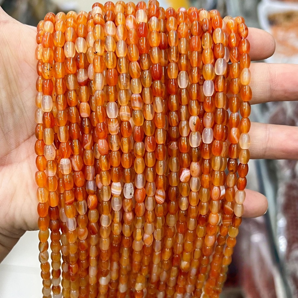 4x6mm natural stone millet beads loose beads