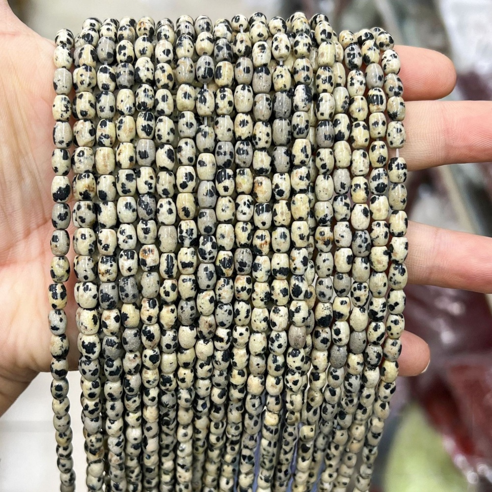 4x6mm natural stone millet beads loose beads