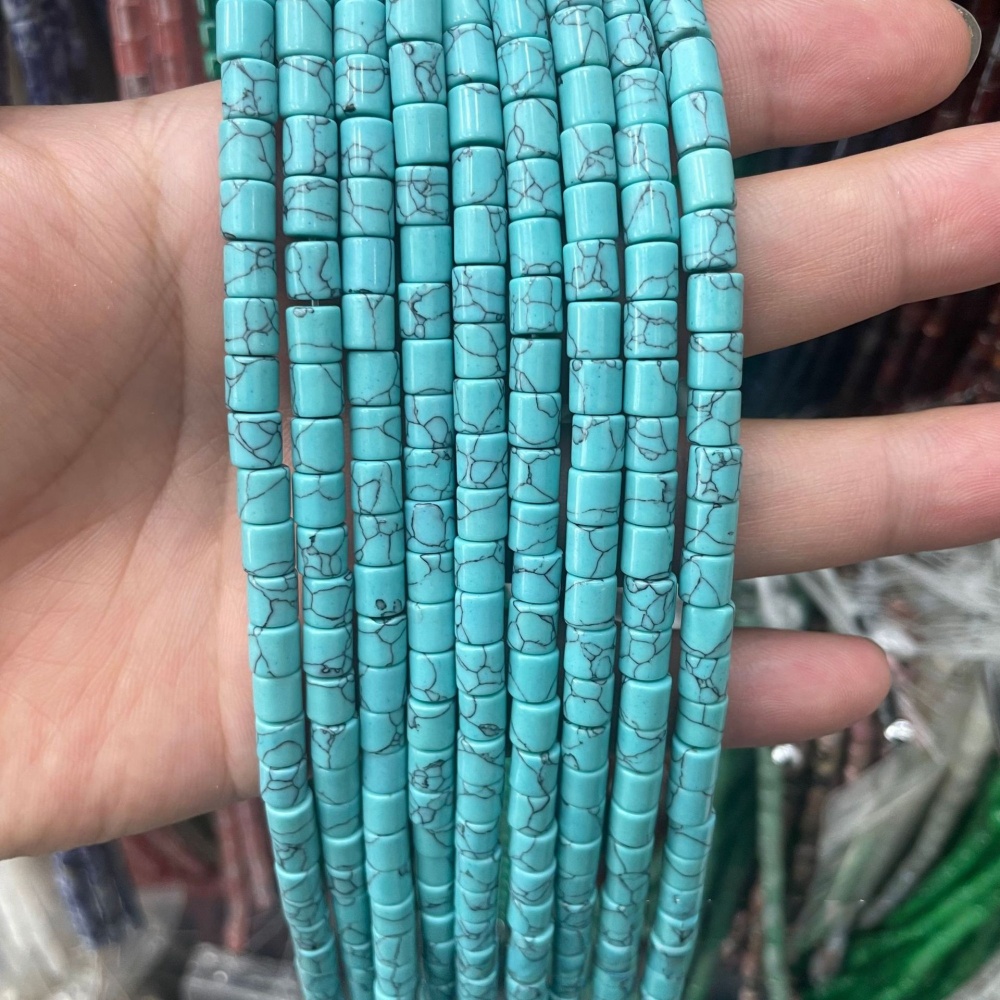 6x6mm tube beads jewelry accessories