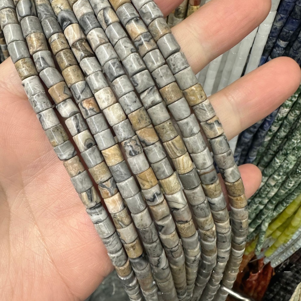 6x6mm tube beads jewelry accessories