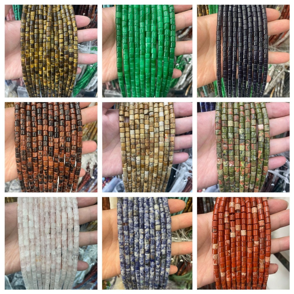6x6mm tube beads jewelry accessories