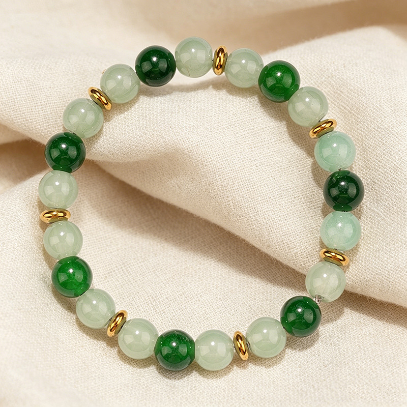 MYA3004--Hot-selling Green Aventurine Natural Agate Bracelet