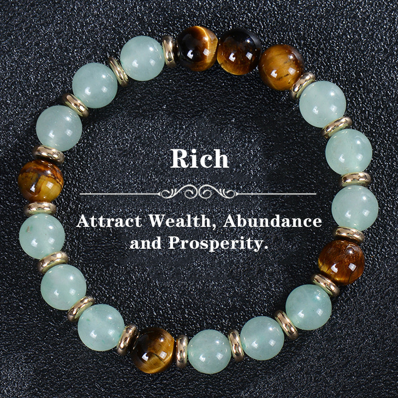 MYA3005--Hot-selling natural tiger's eye stone bracelet