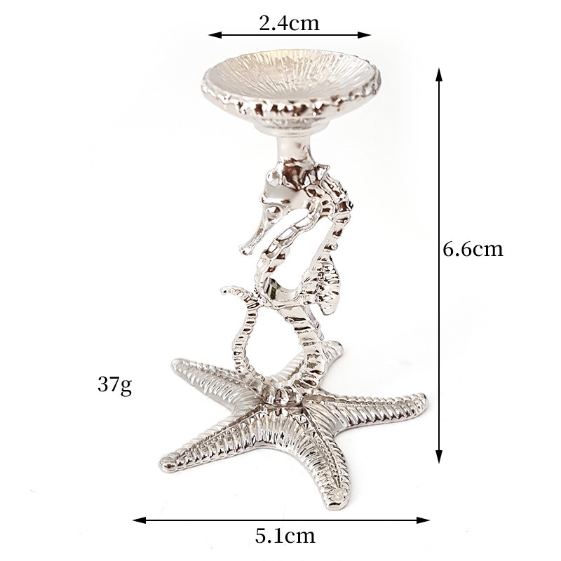 MYA3077--10pcs Crystal ball base, alloy metal ornament, ball holder