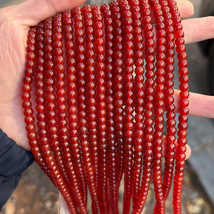 4*6mm Round Straight-Cut Abacus Bead (Smooth Surface)
