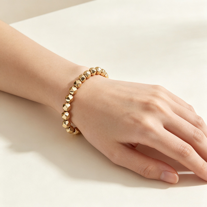 MYK5927-Chalcopyrite Wealth Bracelet
