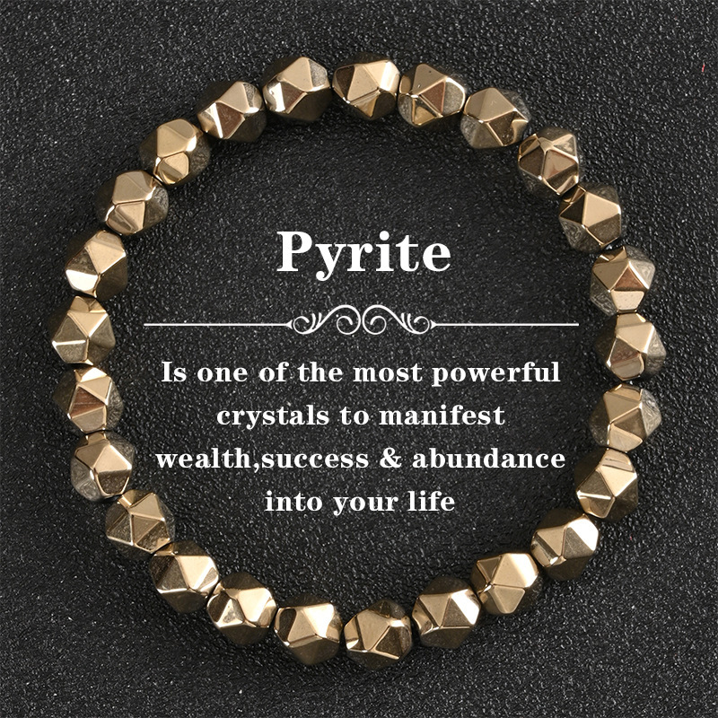 MYK5927-Chalcopyrite Wealth Bracelet