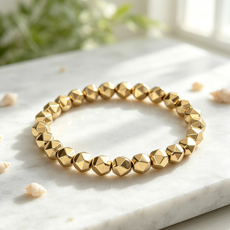 MYK5927-Chalcopyrite Wealth Bracelet