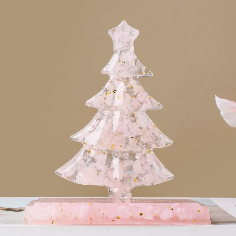 Crystal Chip Christmas Tree Ornament